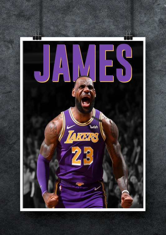 Lebron James #1 | Sports Poster