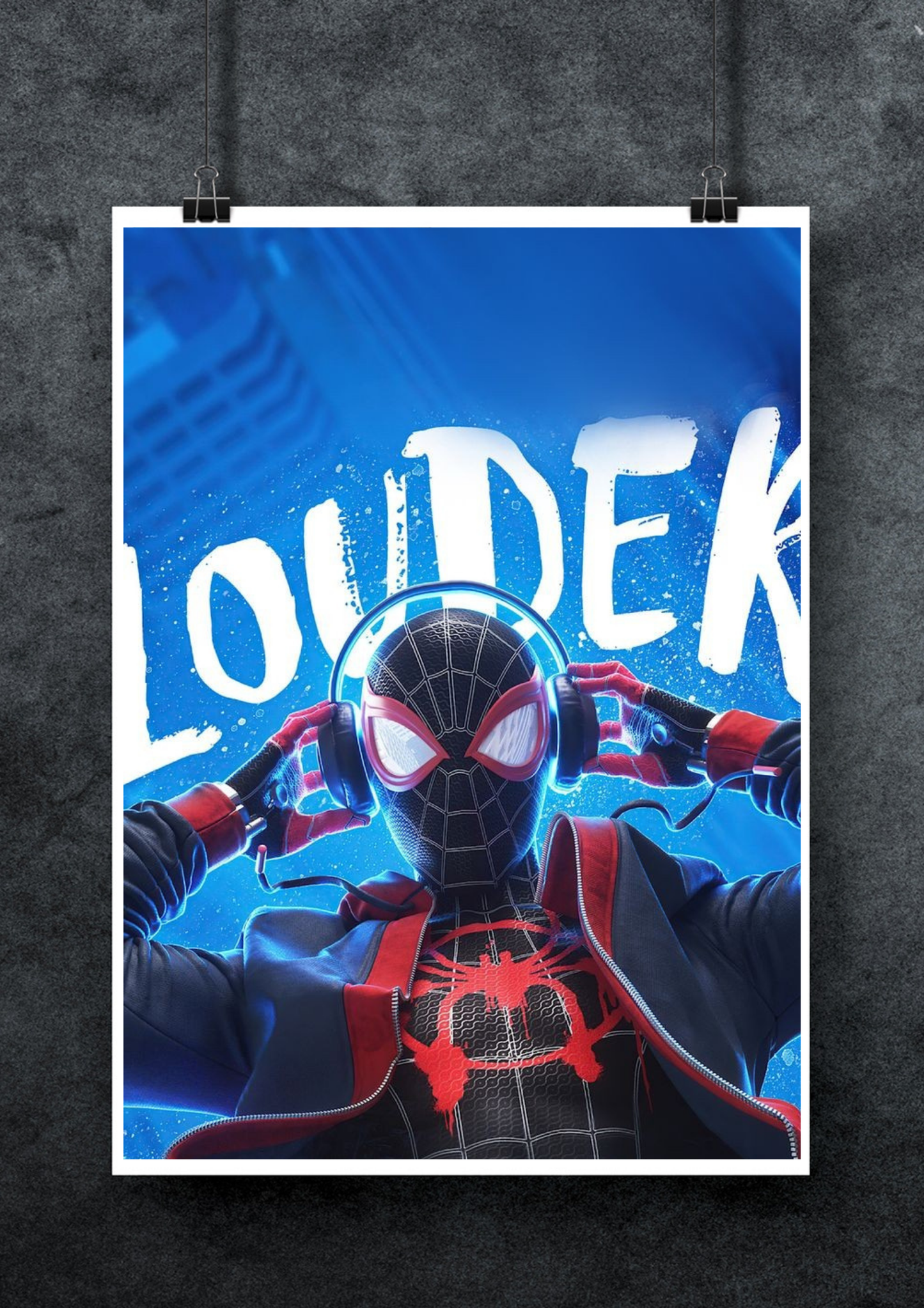 Miles Morales Spiderman | Movie Poster