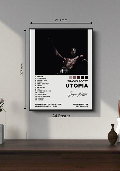 Travis Scott Utopia | Artists Poster