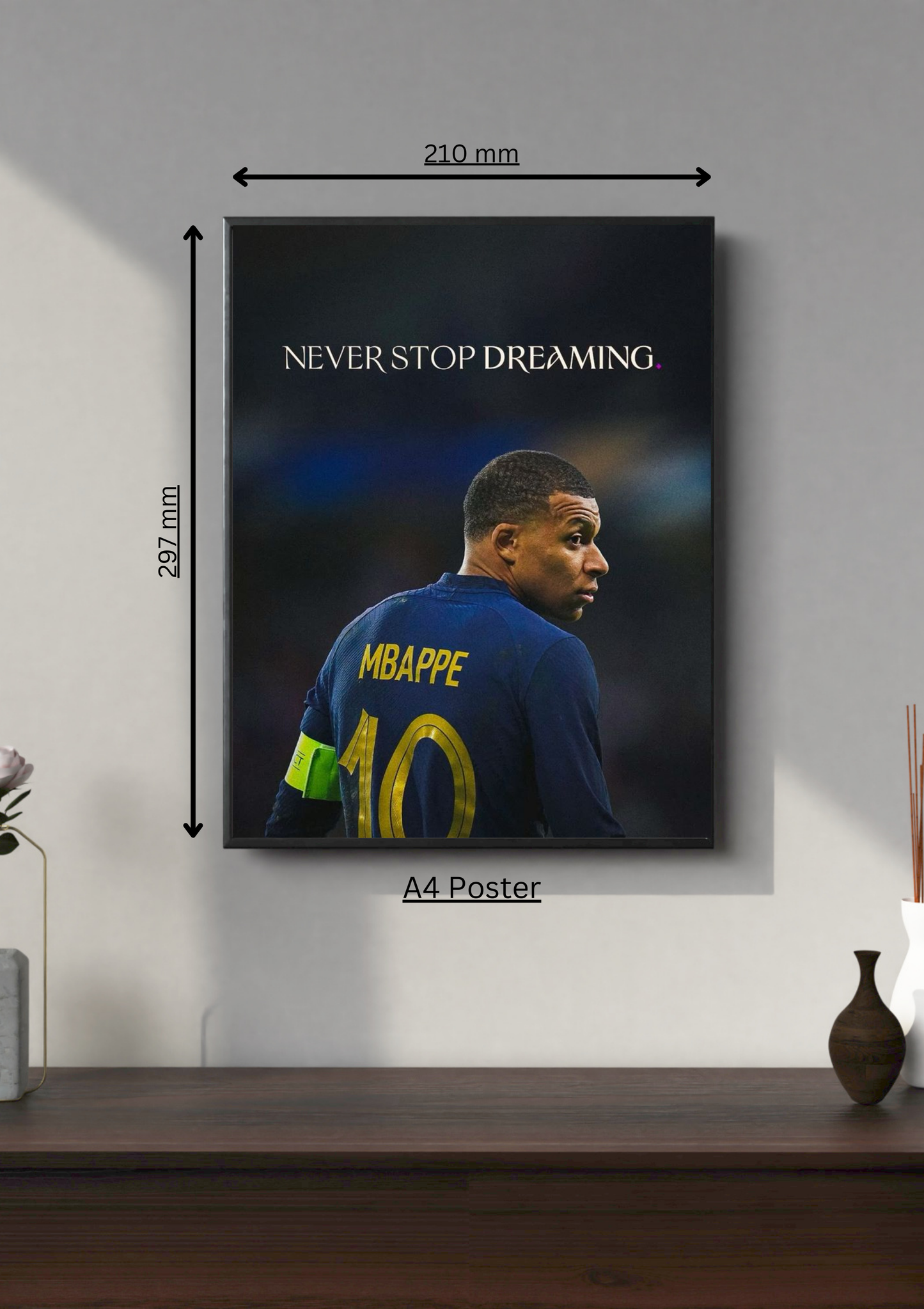 Kylian Mbappé #2 | Sports Poster