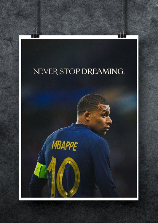 Kylian Mbappé #2 | Sports Poster