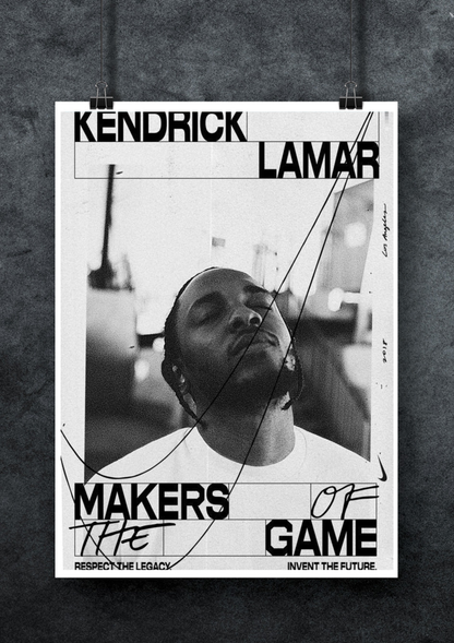 Kendrick Lamar #1 | Artists Poster