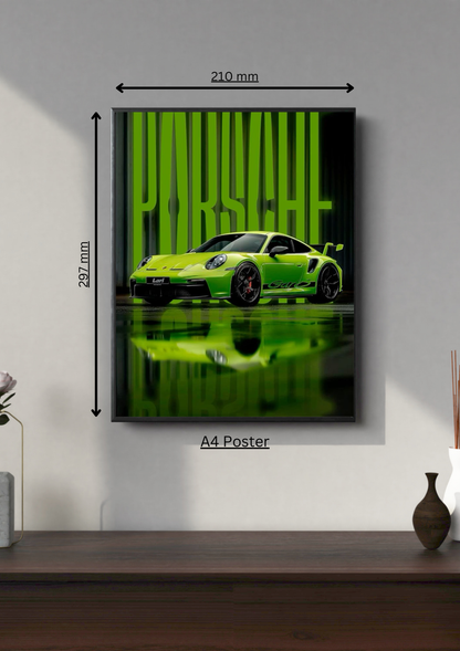 Porsche GT3 #1 | Supercar Poster