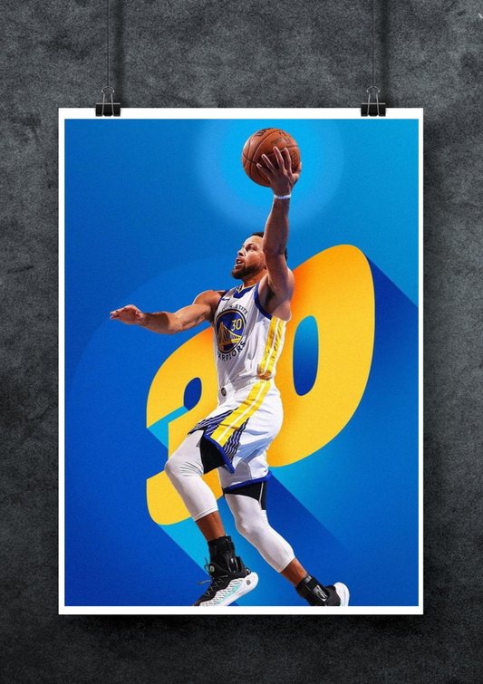 Stephen Curry #1 | Sports Poster