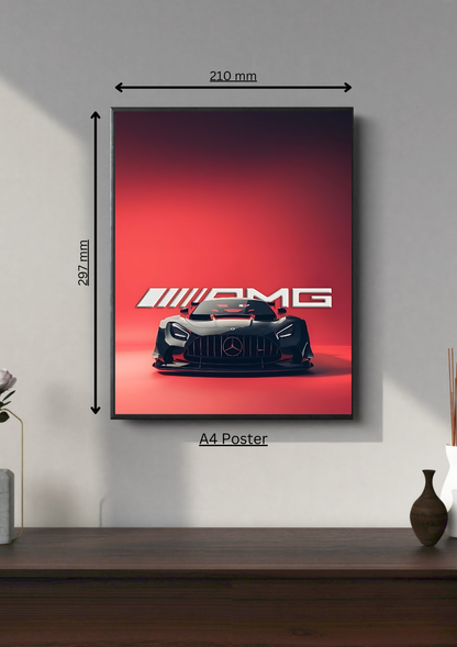 Mercedes AMG GT | Supercar Posters