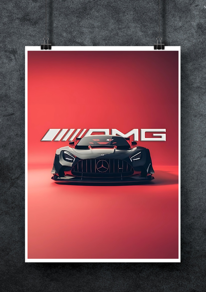 Mercedes AMG GT | Supercar Posters