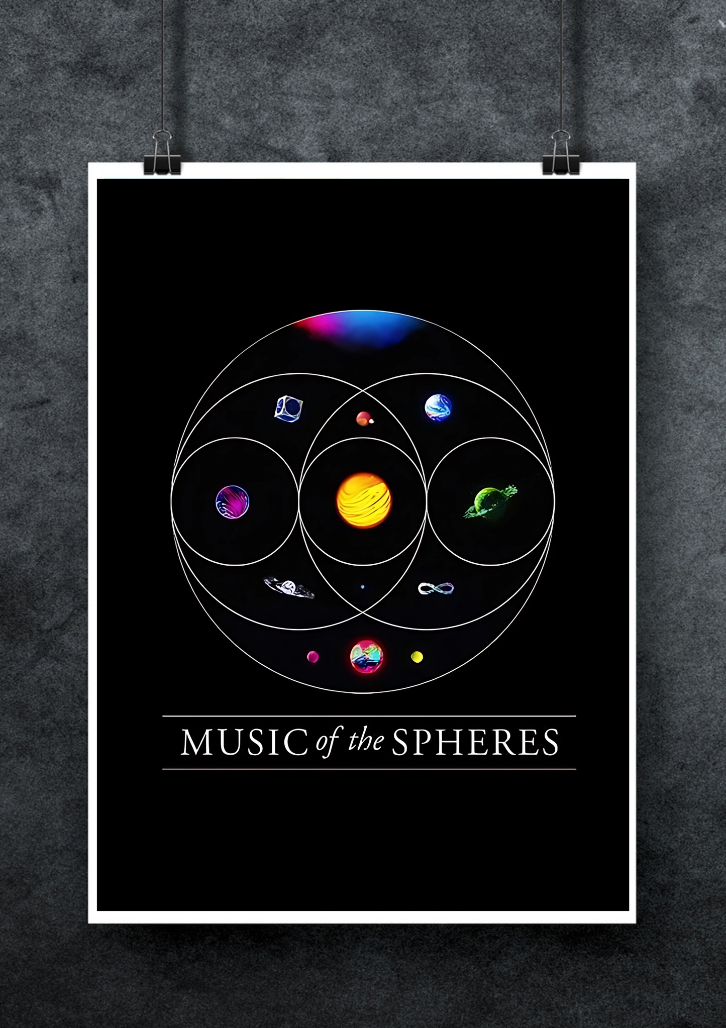 Coldplay Music of The Spheres | Artists Posters