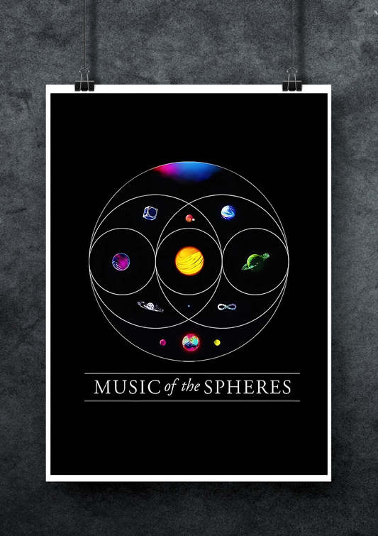 Coldplay Music of The Spheres | Artists Posters