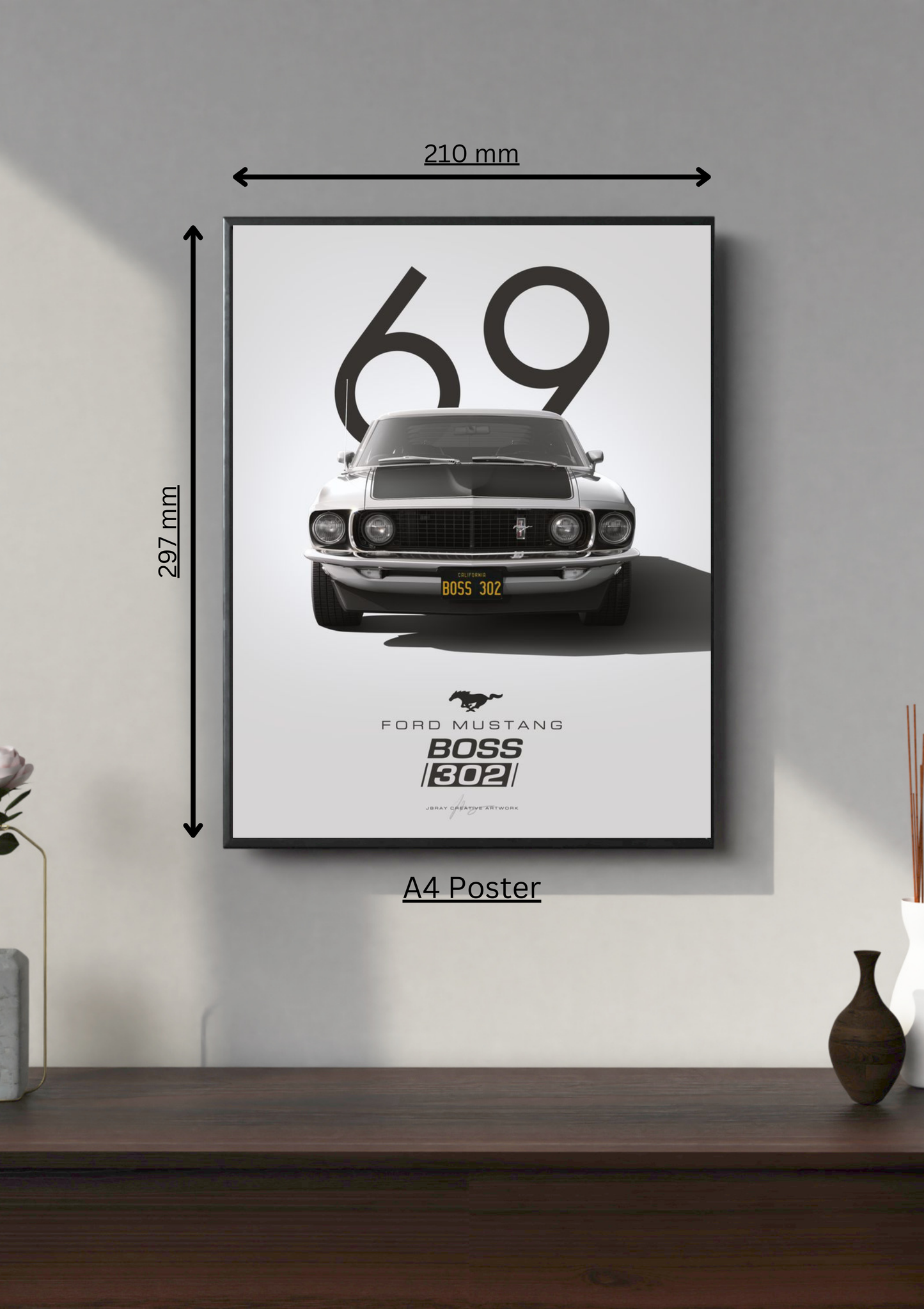 Ford Mustang #1 | Supercar Poster