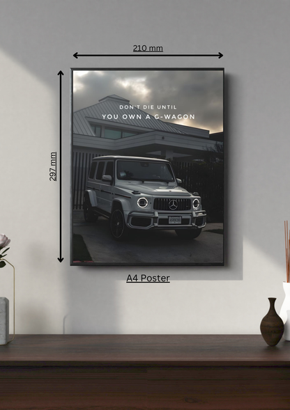 G-Wagon #1 | Supercar Poster