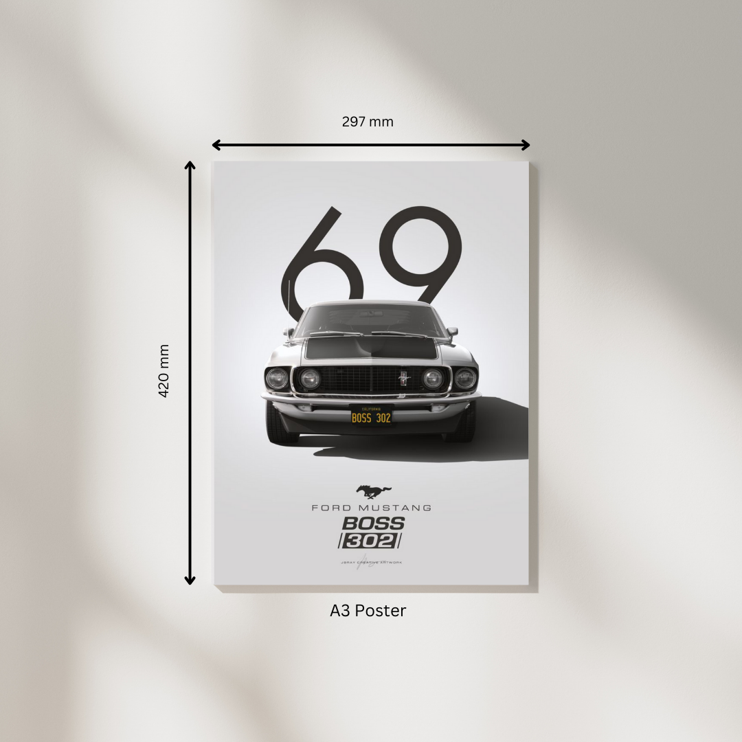 Ford Mustang #1 | Supercar Poster