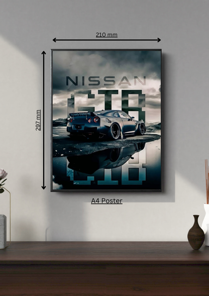 Nissan GTR #1 | Supercar Poster