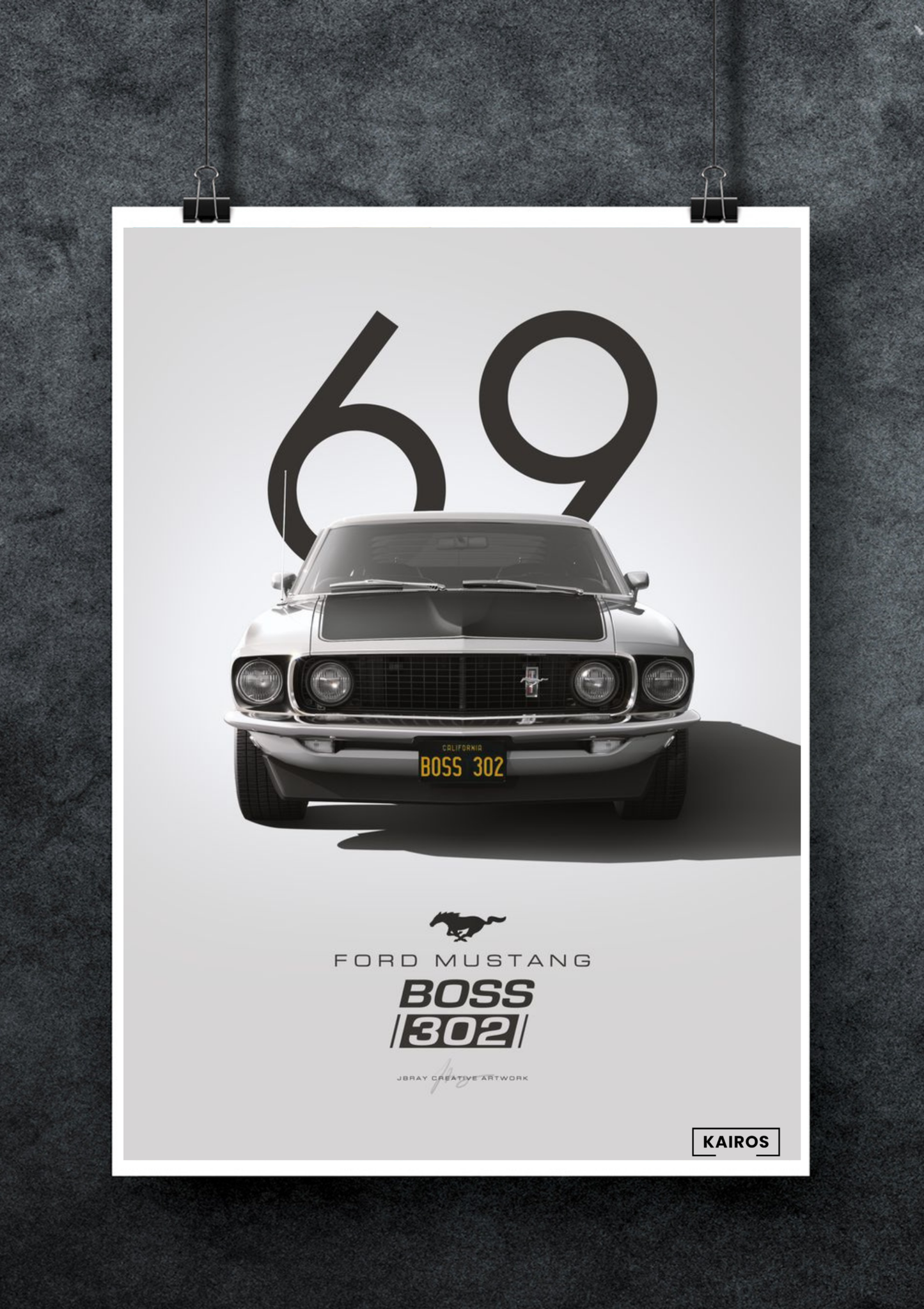 Ford Mustang #1 | Supercar Poster