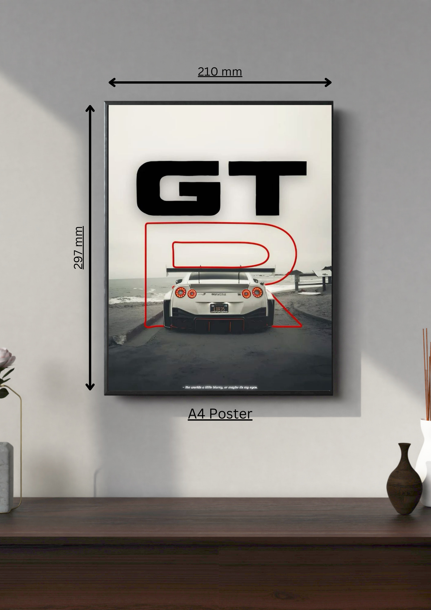 Nissan GTR #2 | Supercar Poster