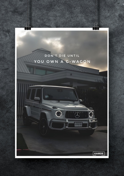 G-Wagon #1 | Supercar Poster