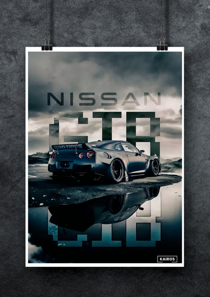 Nissan GTR #1 | Supercar Poster