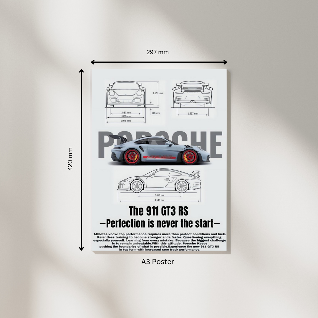 Porsche 911 #2 | Supercar Poster