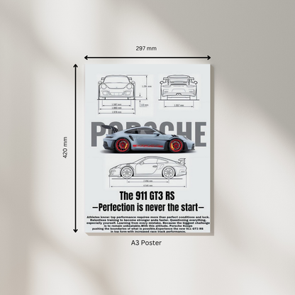 Porsche 911 #2 | Supercar Poster