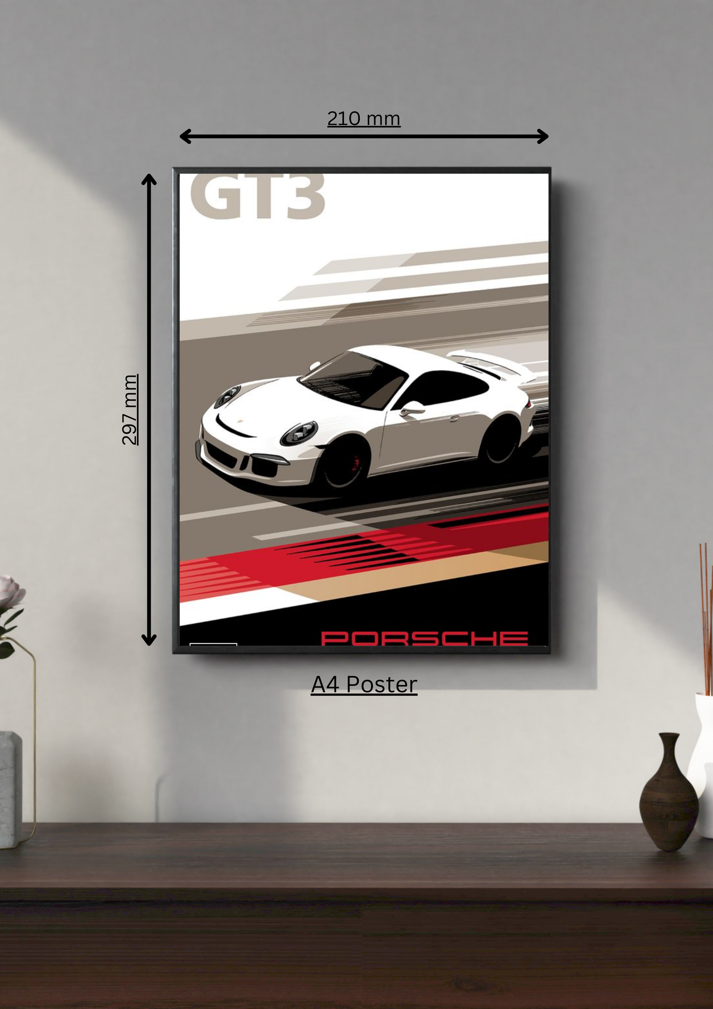 Porsche GT3 #2 | Supercar Poster