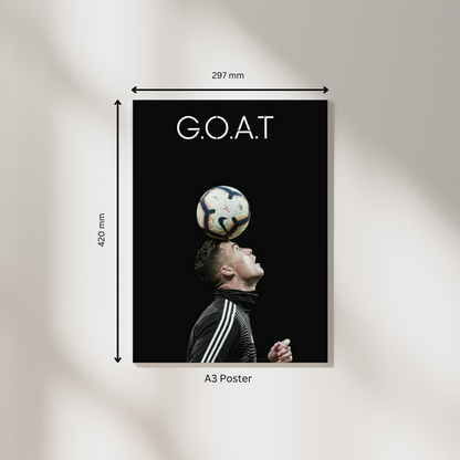 Ronaldo #3 | Sports Poster