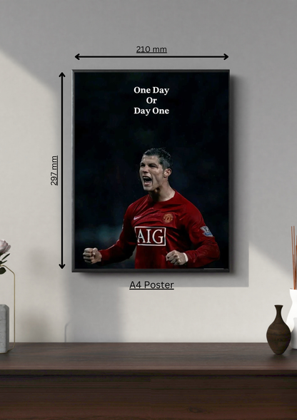 Ronaldo #4 | Sports Poster