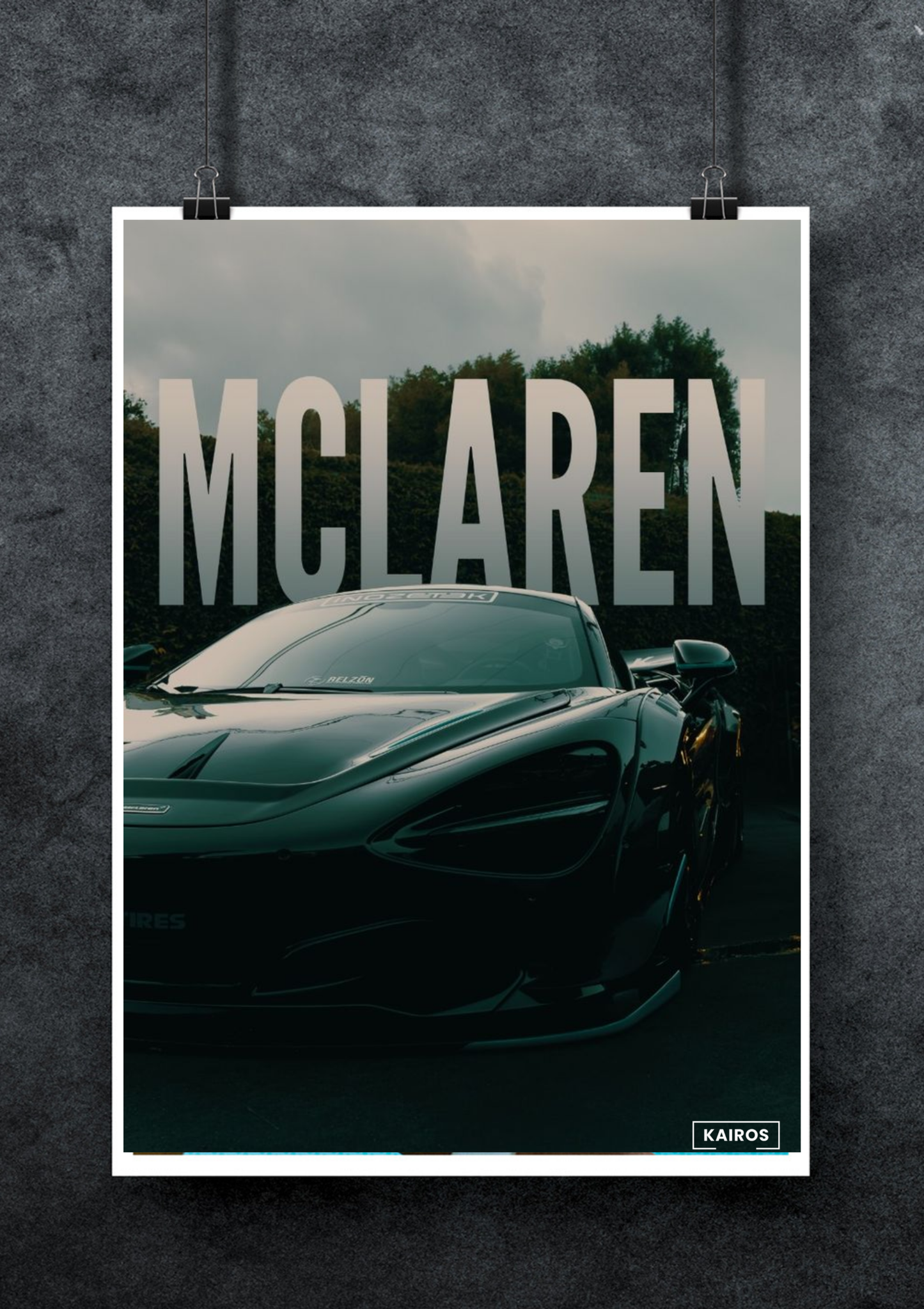 McLaren #2 | Supercar Poster