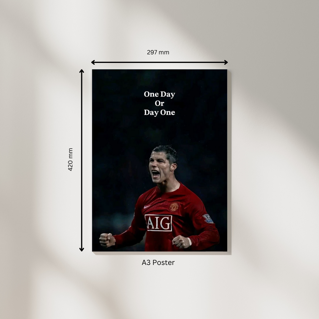 Ronaldo #4 | Sports Poster