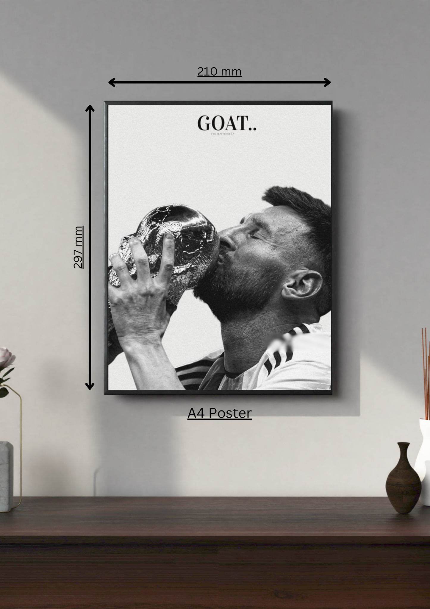 Messi # 2 | Sports Poster