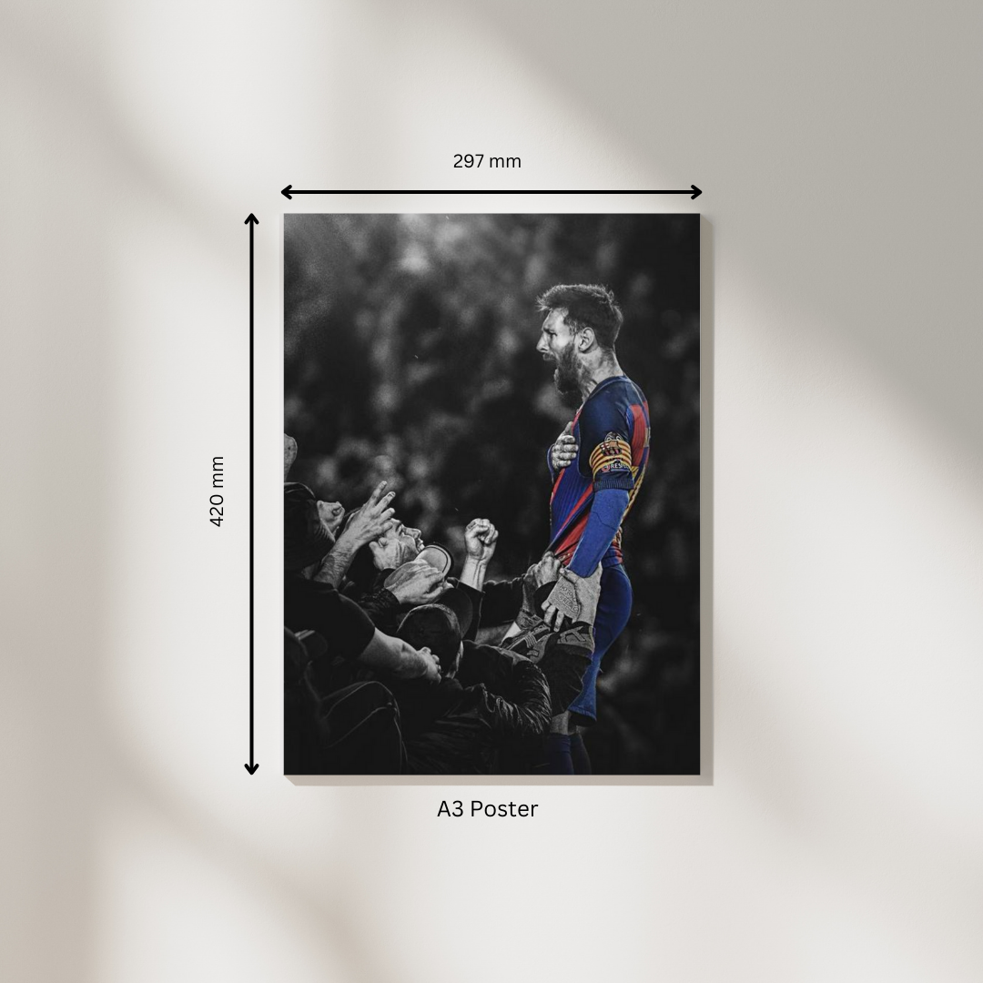 Messi #3 | Sports Poster