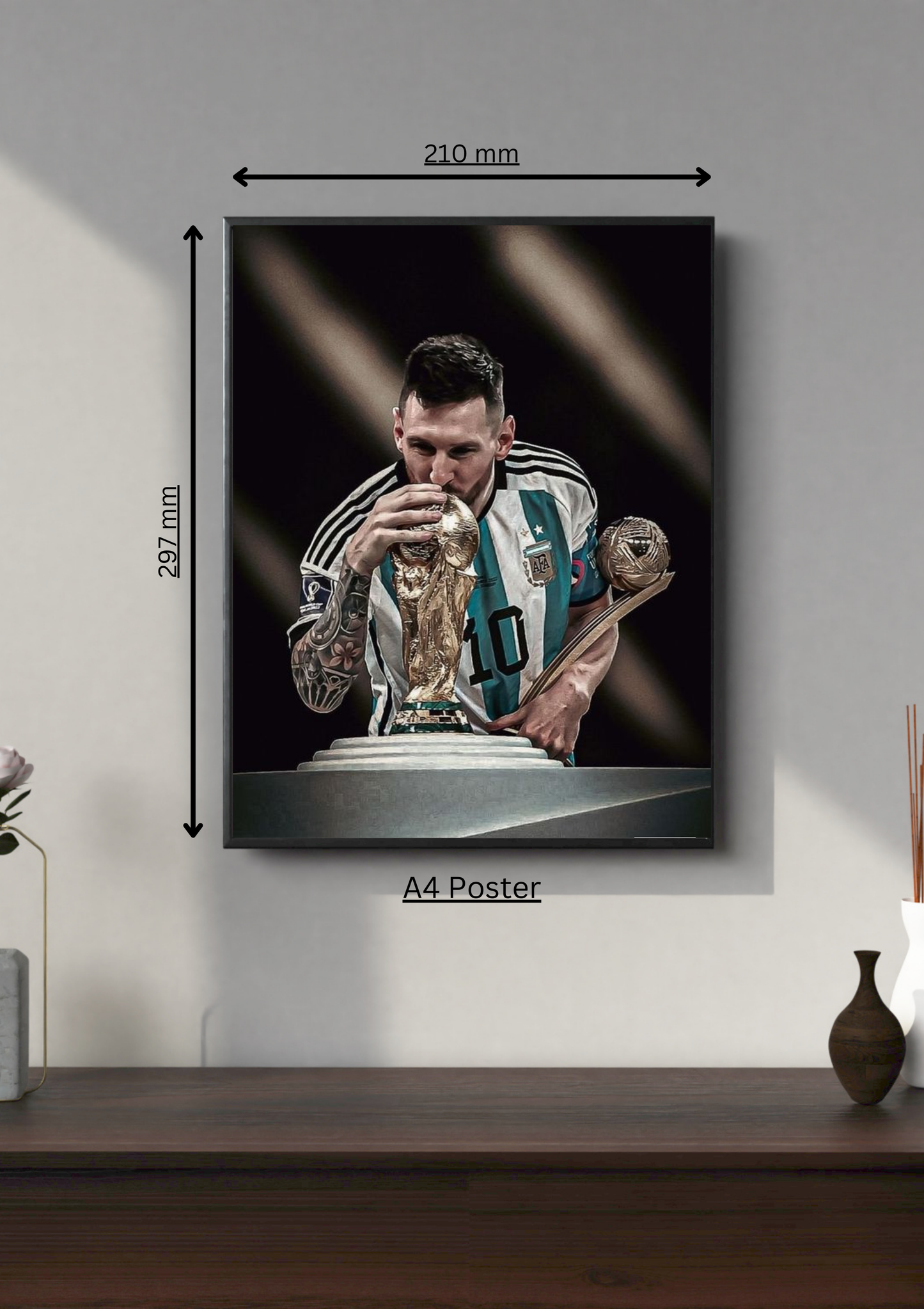 Messi #4 | Sports Poster