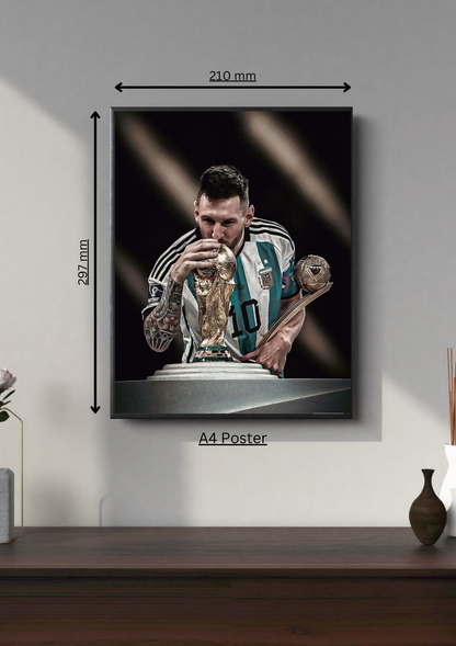 Messi #4 | Sports Poster