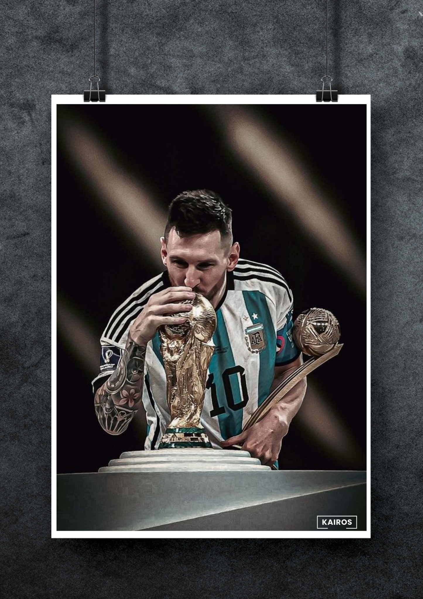 Messi #4 | Sports Poster