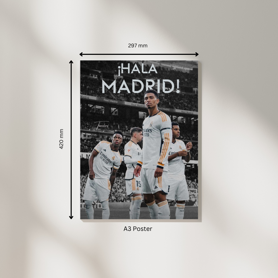 Hala Madrid | Sports Poster