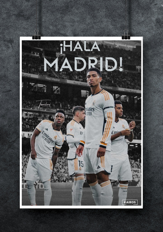 Hala Madrid | Sports Poster