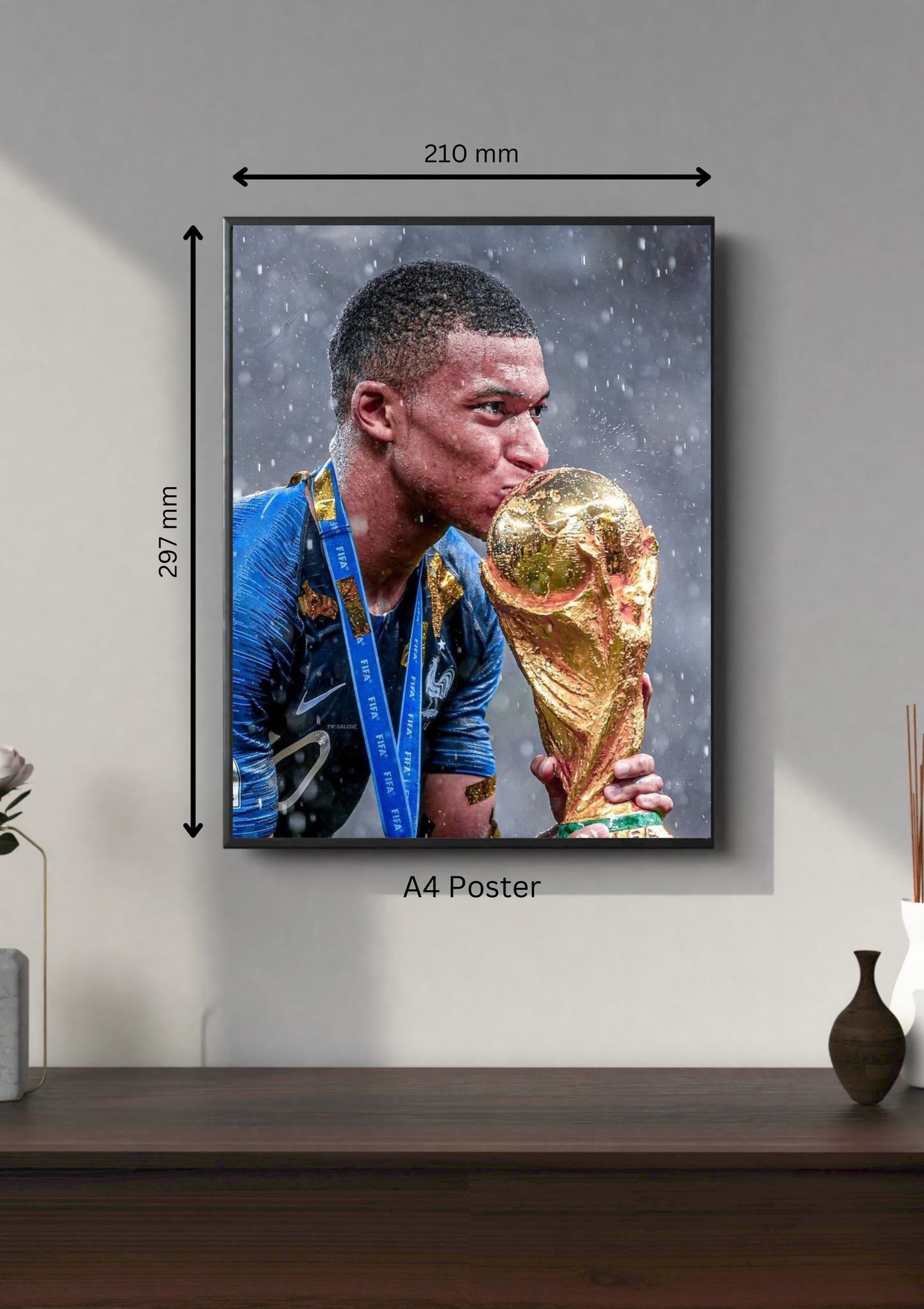 Kylian Mbappé #1 | Sports Poster