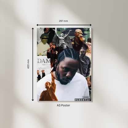 Kendrick Lamar | Music Artist Posters