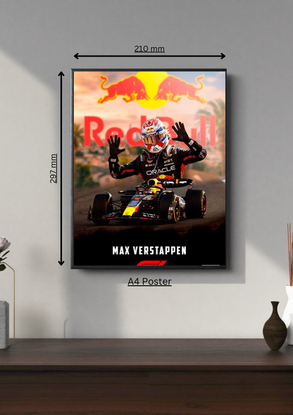 Max Verstappen | F1 Posters