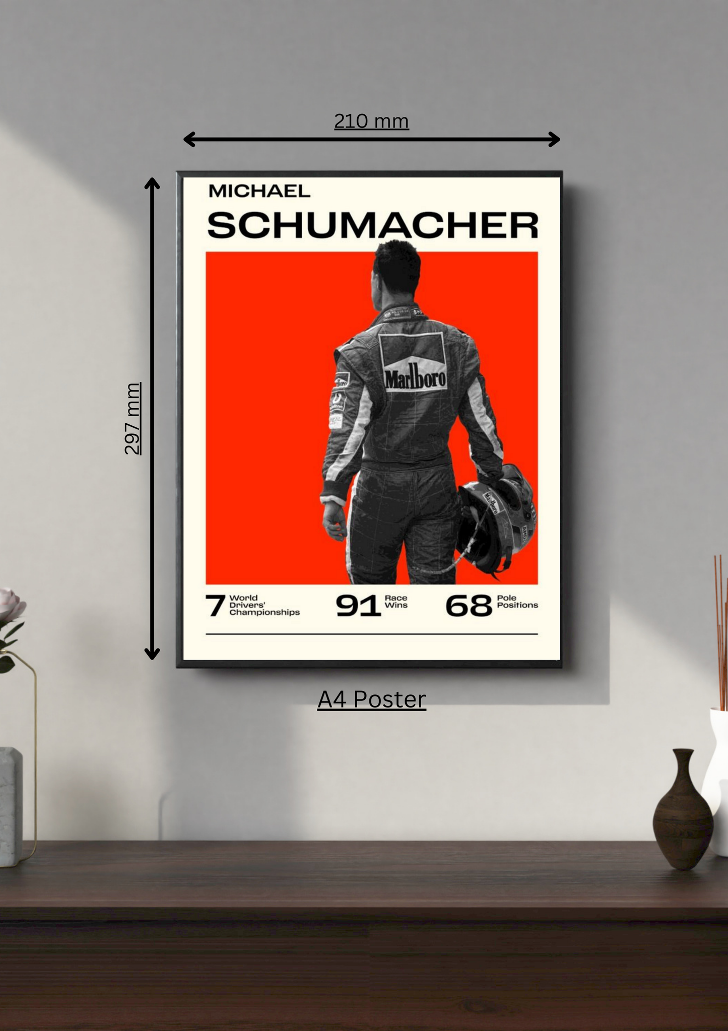 Michael Schumacher #1 | F1 Poster