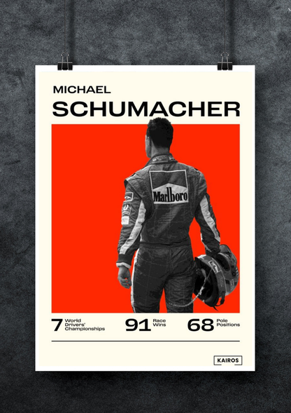 Michael Schumacher #1 | F1 Poster