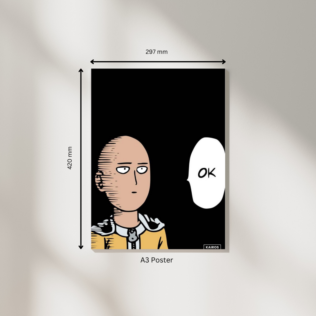 Saitama  Anime Posters