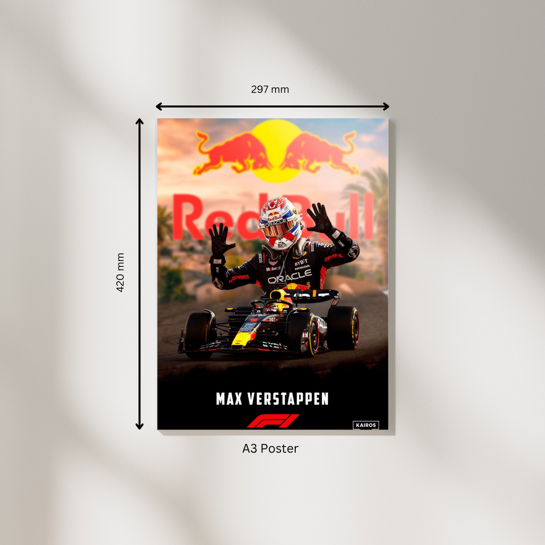 Max Verstappen | F1 Posters