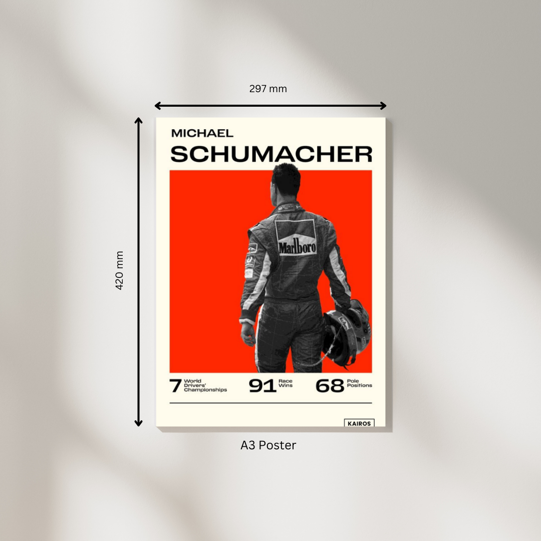 Michael Schumacher #1 | F1 Poster