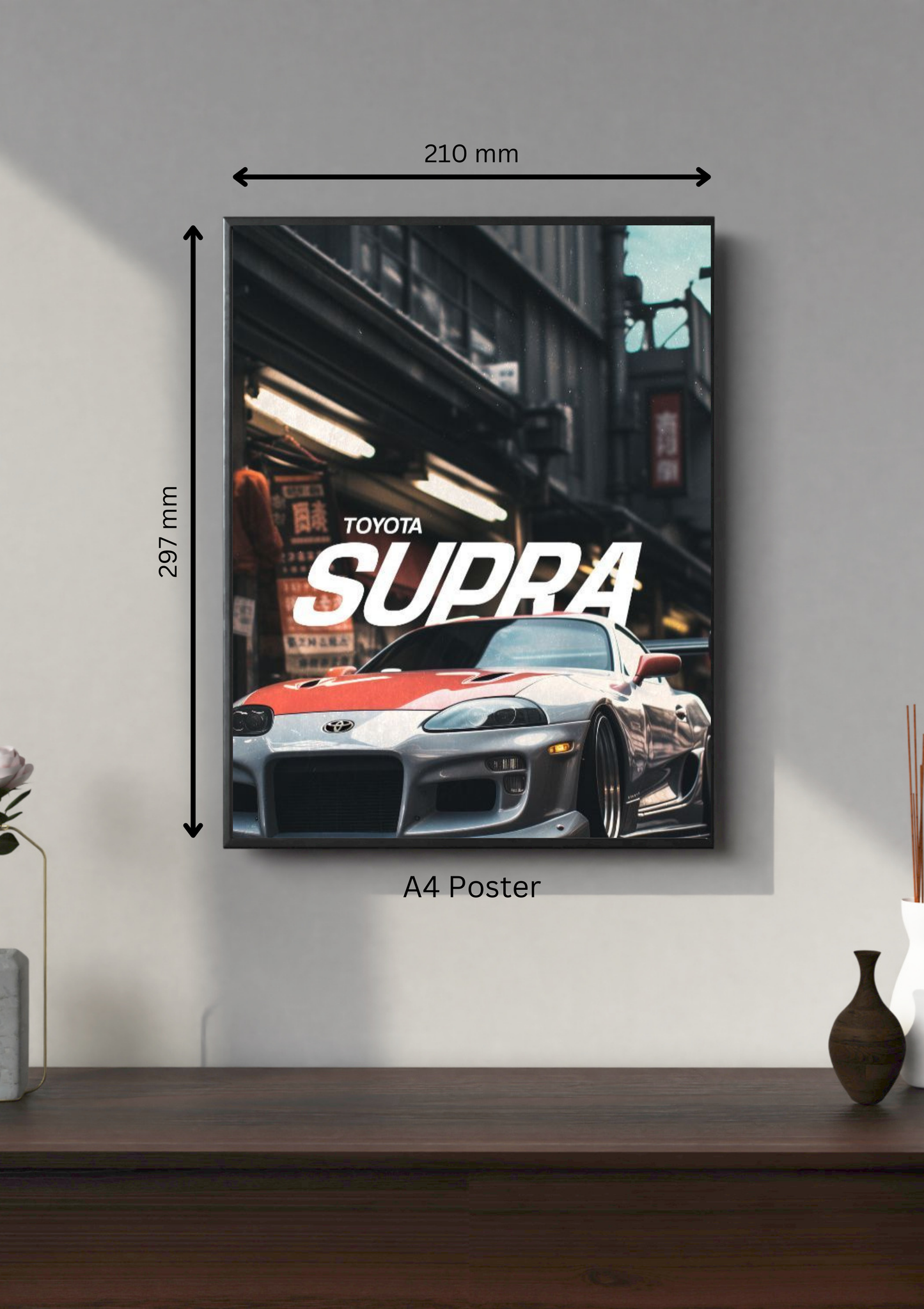 Toyota Supra #1 | Supercar Poster