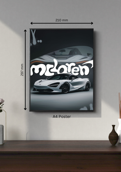 Mclaren #1 | Supercar Poster