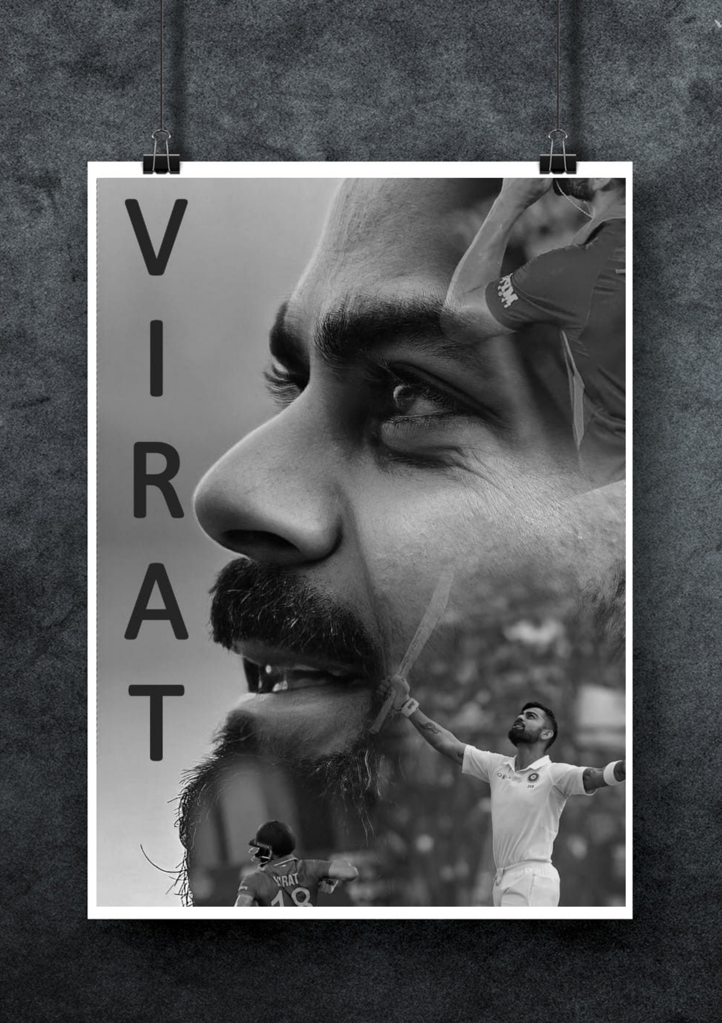 Virat Kohli #1 | Sports Poster