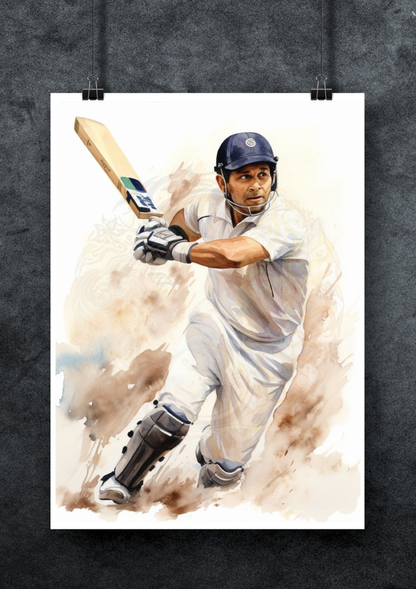 Sachin Tendulkar #2 | Sports Poster