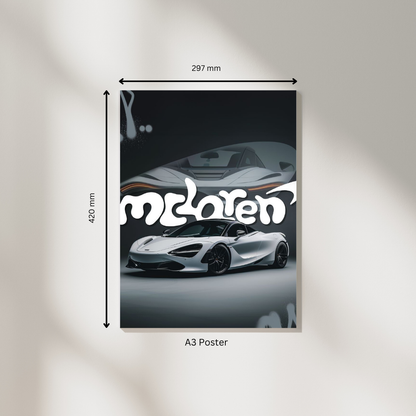 Mclaren #1 | Supercar Poster