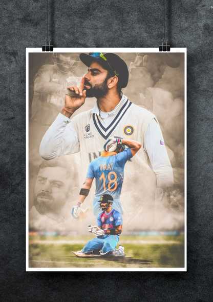 Virat Kohli #2 | Sports Poster