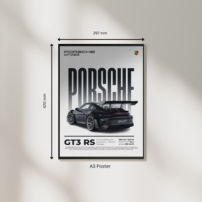 Porsche GT3 RS #1 | Supercar Poster