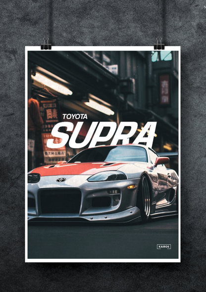 Toyota Supra #1 | Supercar Poster